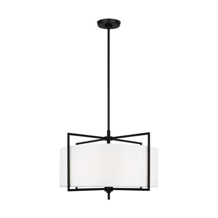 Four Light Pendant by Visual Comfort Studio