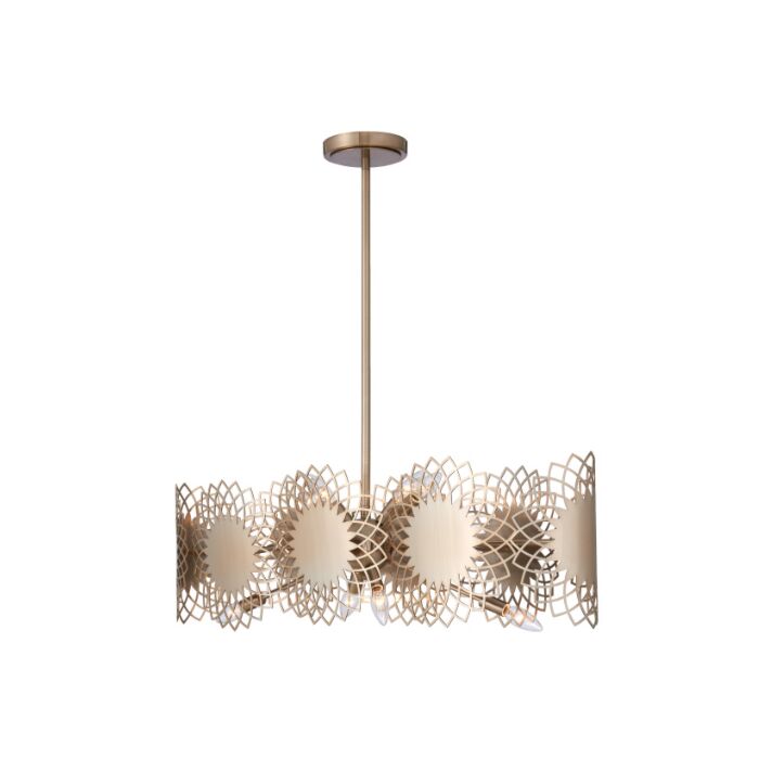 Eight Light Island Pendant by Kalco