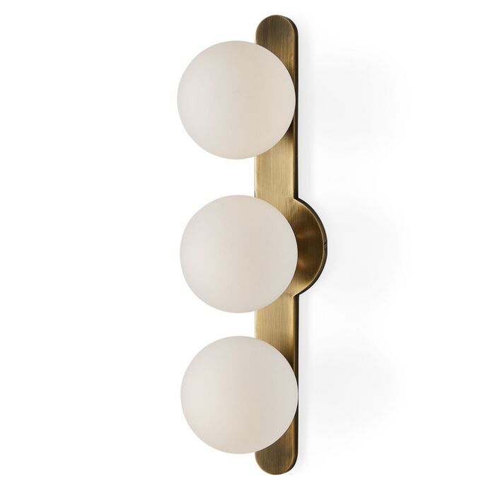 Three Light Wall Sconce