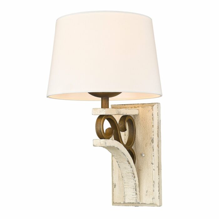 One Light Wall Sconce by Golden