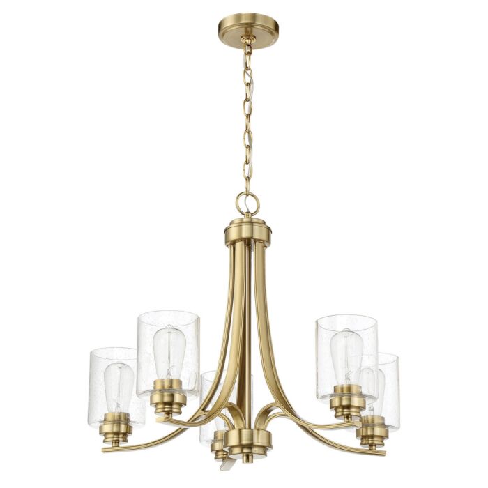 Bolden 5-Light Chandelier in Satin Brass