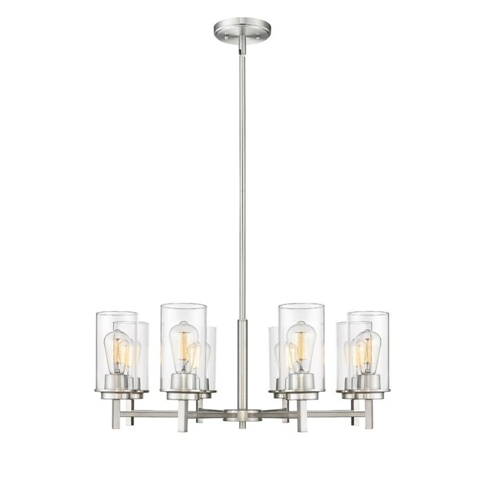 Eight Light Chandelier by Millennium