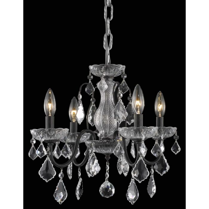 Calista 4-Light Pendant in Dark Bronze