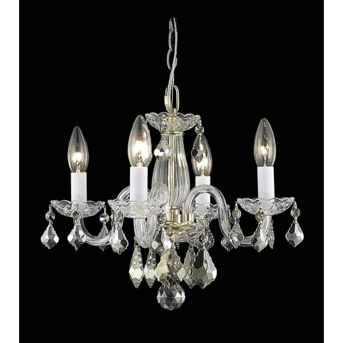 Azalea 4-Light Pendant in Gold