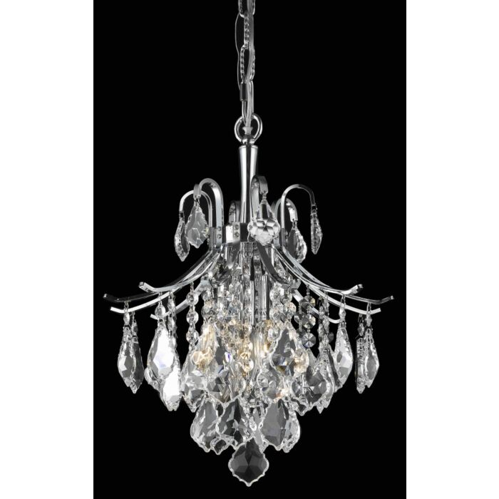 Amelia 3-Light Pendant in Chrome