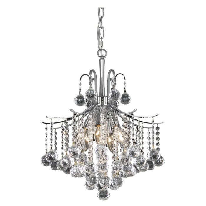 Amelia 6-Light Pendant in Chrome
