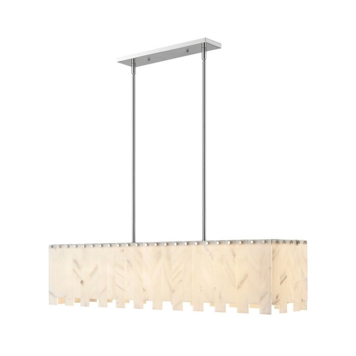Seven Light Linear Chandelier