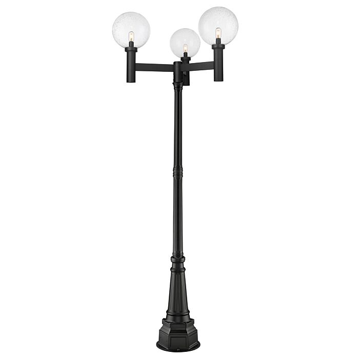 Three Light Outdoor Post Mount