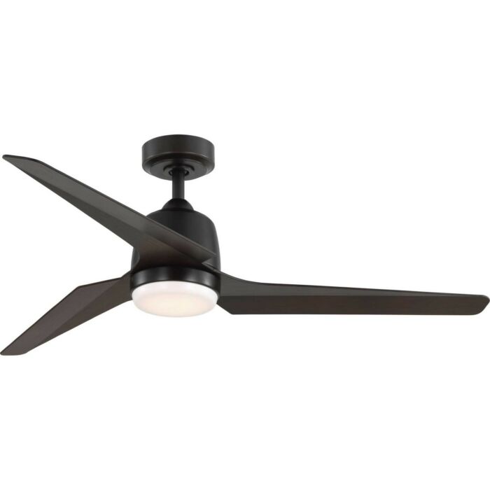 Upshur 1-Light 52" Outdoor Ceiling Fan in Antique Bronze