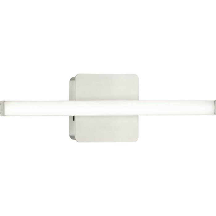 Phase 4 LED 1-Light LED Linear Vanity in Brushed Nickel