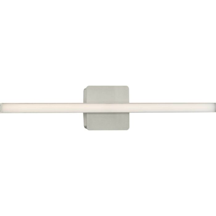 Phase 4 LED 1-Light LED Linear Vanity in Brushed Nickel