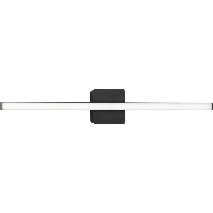 Phase 4 LED 1-Light LED Linear Vanity in Matte Black