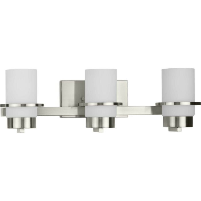 Reiss 3-Light Vanity in Brushed Nickel