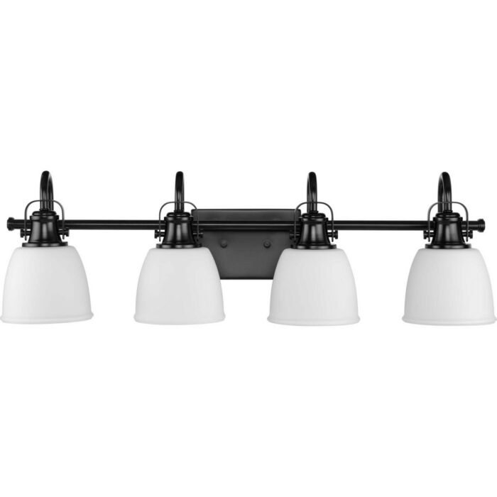 Preston 4-Light Vanity in Matte Black