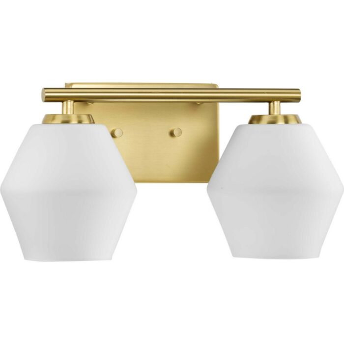 Copeland 2-Light Vanity in Brushed Gold