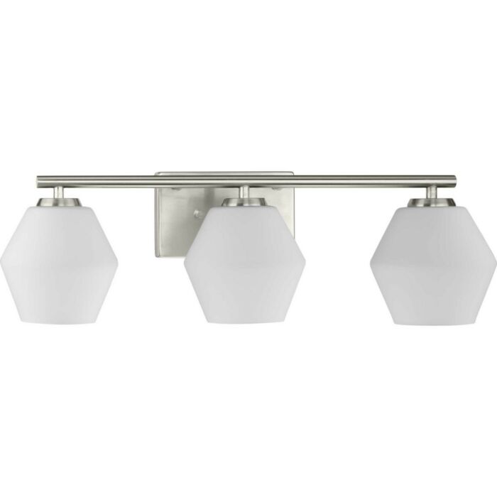 Copeland 3-Light Vanity in Brushed Nickel