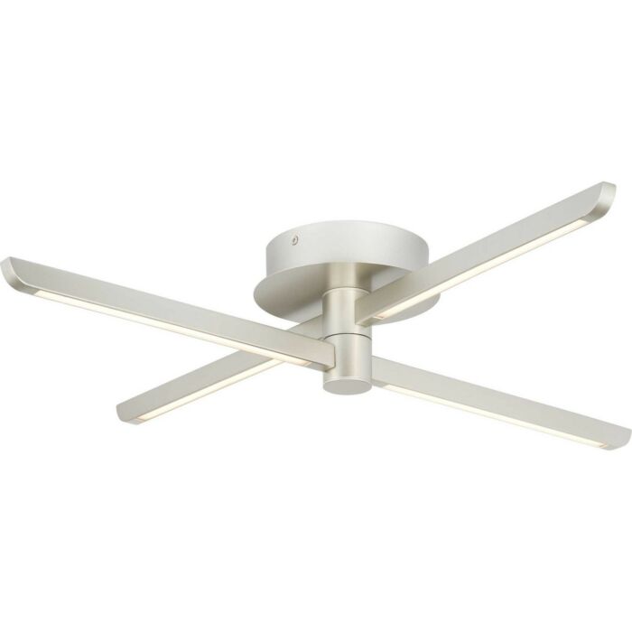 Pivot LED 3-Light LED Ceiling Or Wall Mount in Burnished Nickel