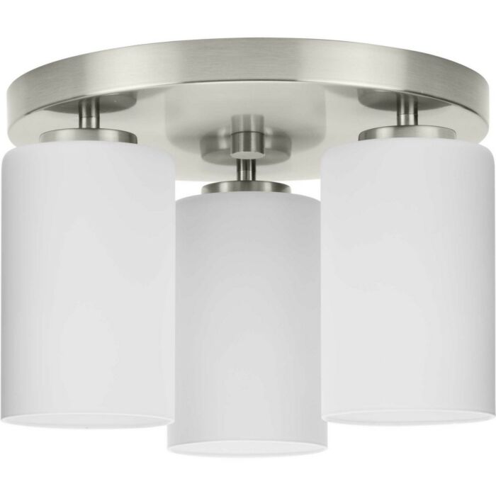 Cofield 3-Light Flush Mount in Brushed Nickel