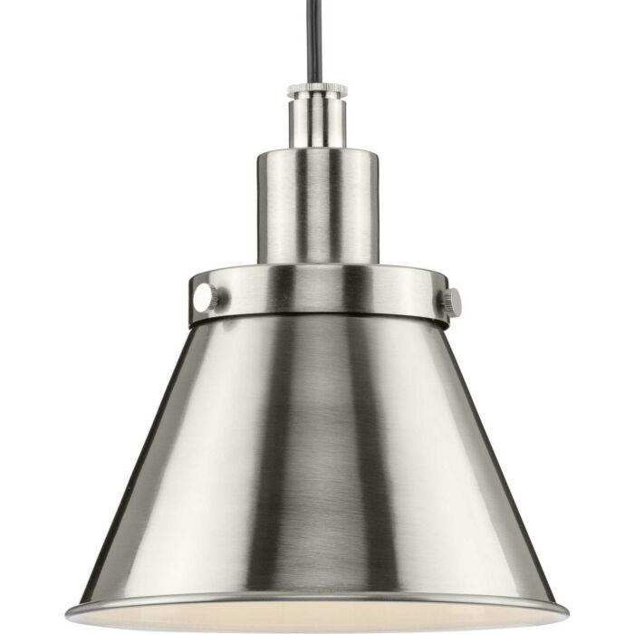 Hinton 1-Light Pendant in Brushed Nickel