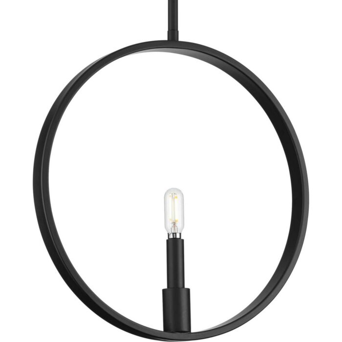 Breckenridge 1-Light Pendant in Matte Black