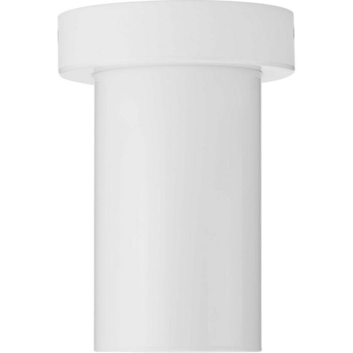 3In Cylinders 1-Light Adjustable Ceiling Mount in White