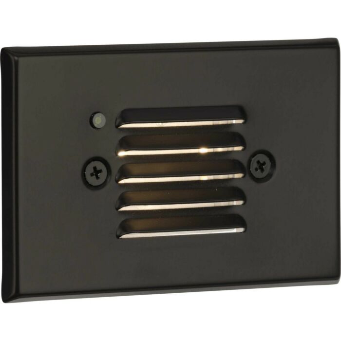 LED Step Lights 1-Light LED Wall Or Step Light in Antique Bronze