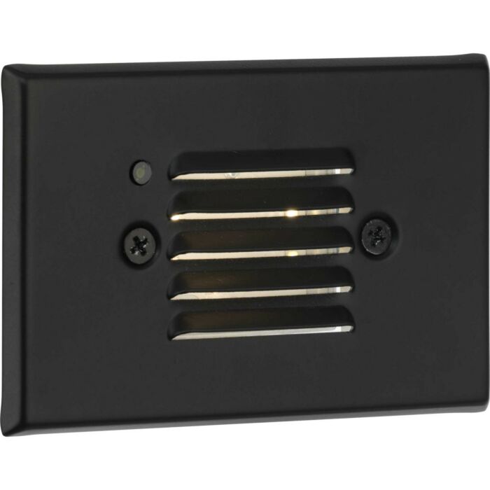 LED Step Lights 1-Light LED Wall Or Step Light in Black