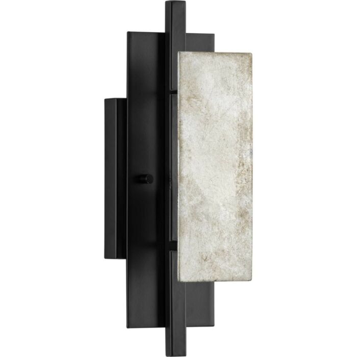 Lowery 1-Light Wall Sconce in Matte Black