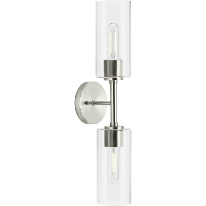 Cofield 2-Light Flush Mount in Brushed Nickel