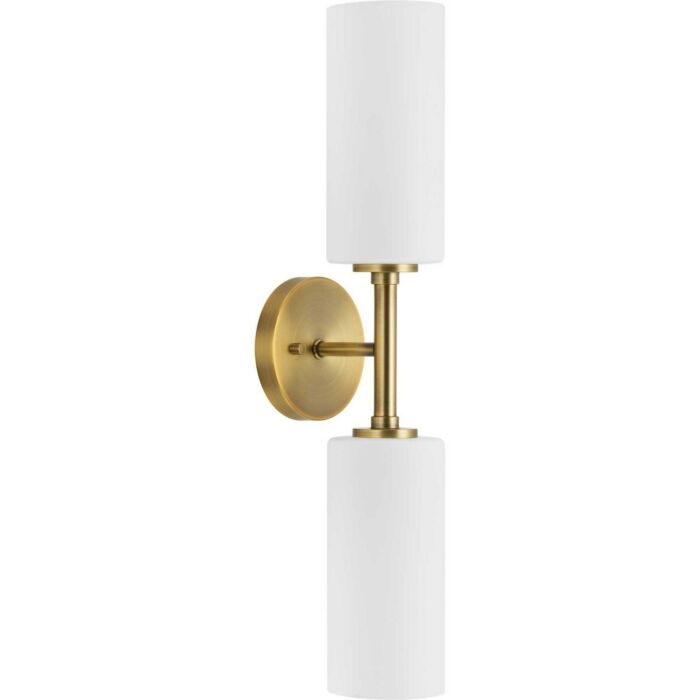 Cofield 2-Light Wall Bracket in Vintage Brass