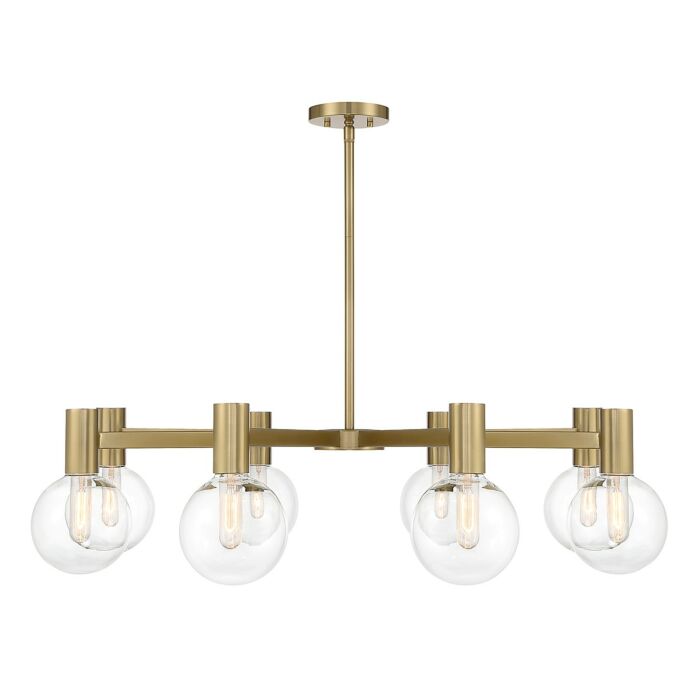 Eight Light Chandelier by Savoy House