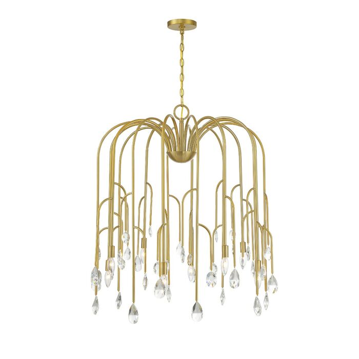 Eight Light Chandelier by Savoy House