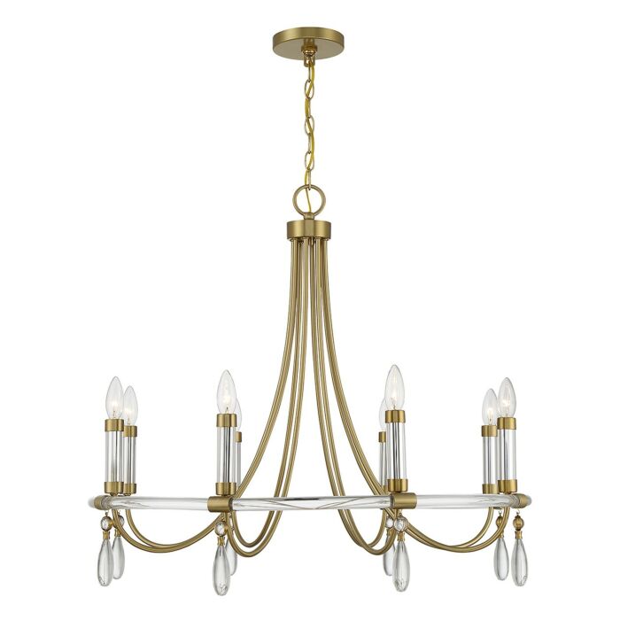 Eight Light Chandelier by Savoy House