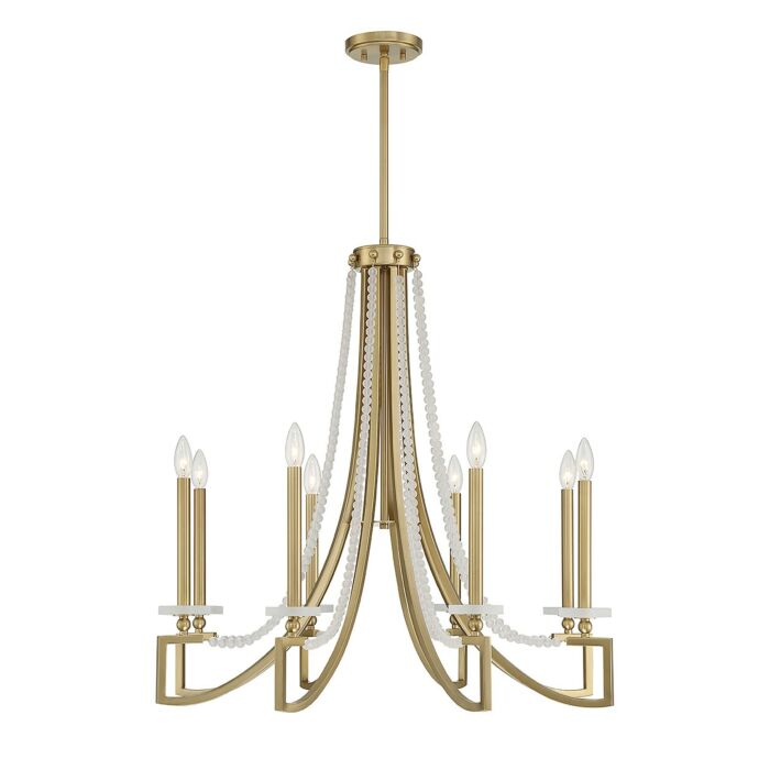 Eight Light Chandelier by Savoy House