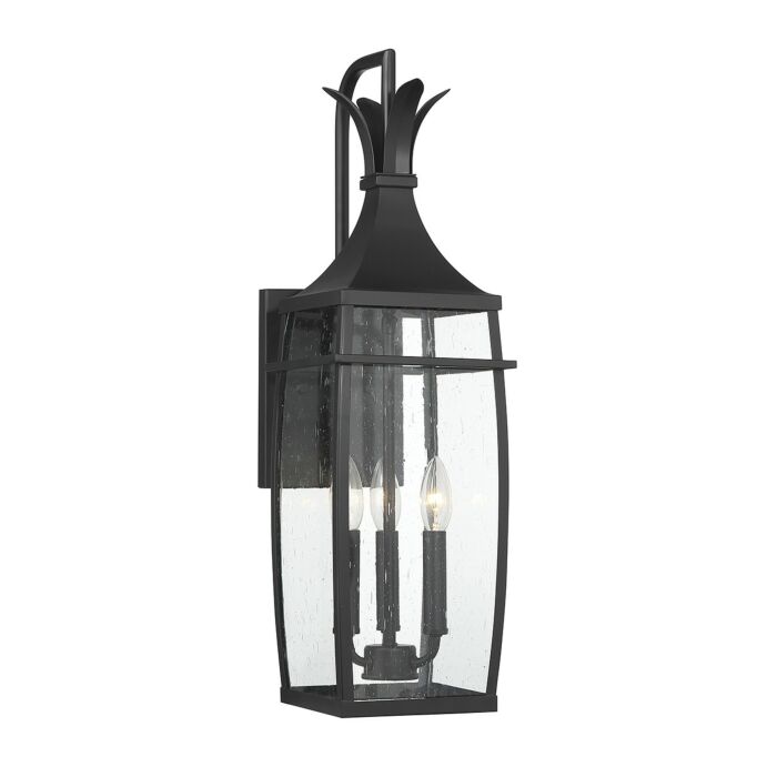 Three Light Outdoor Wall Lantern by Savoy House