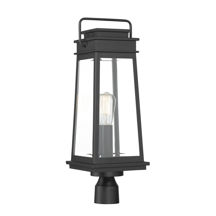 One Light Outdoor Post Lantern by Savoy House