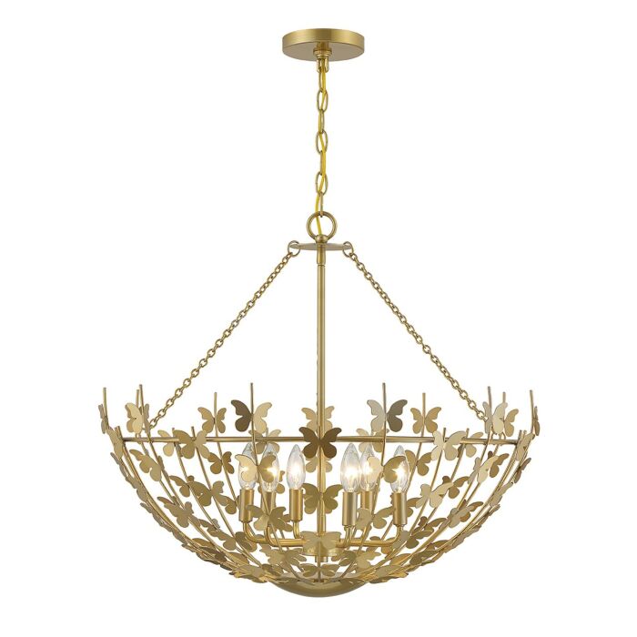 Six Light Pendant by Savoy House