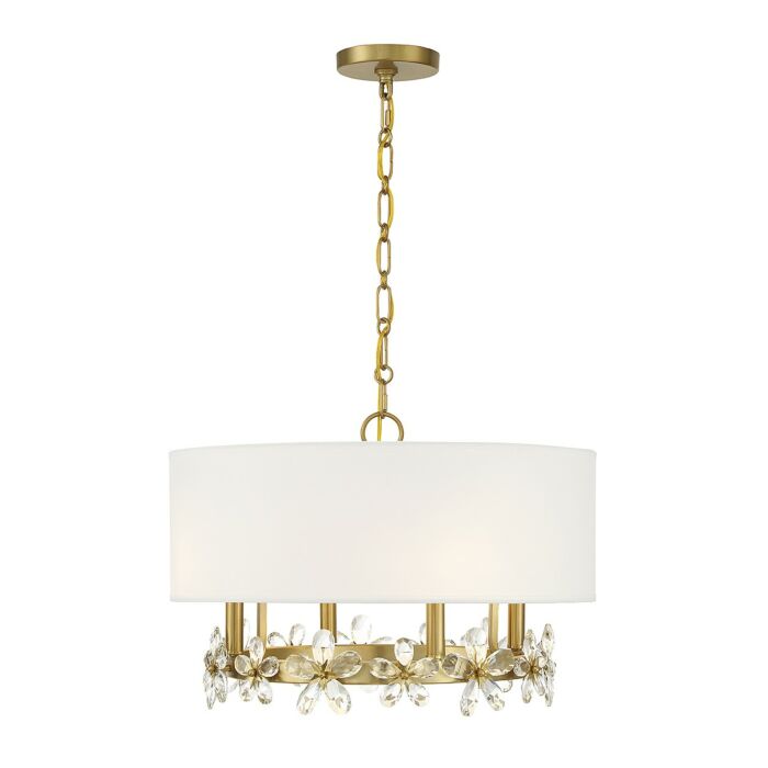 Four Light Pendant by Savoy House