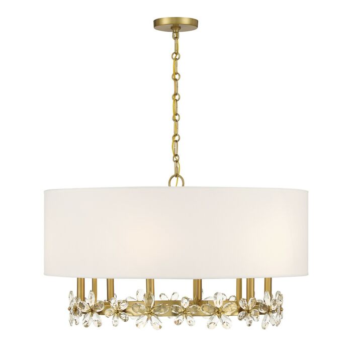 Six Light Pendant by Savoy House