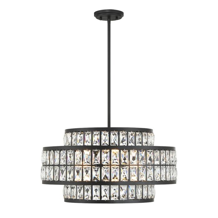 Four Light Pendant by Savoy House
