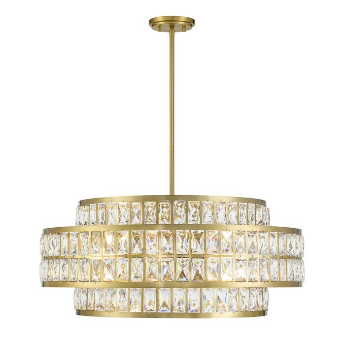 Six Light Pendant by Savoy House
