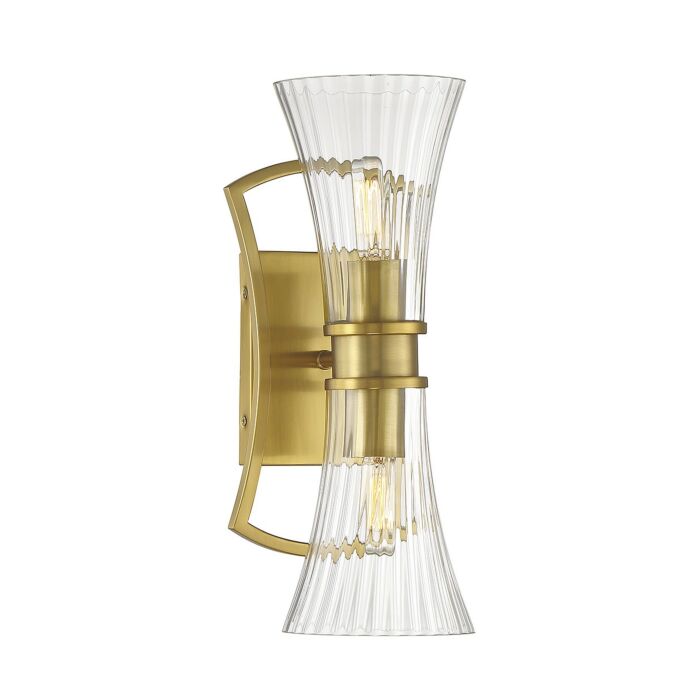 Two Light Wall Sconce by Savoy House