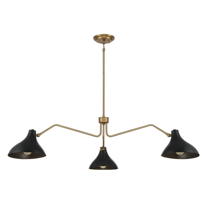 Three Light Pendant by Meridian