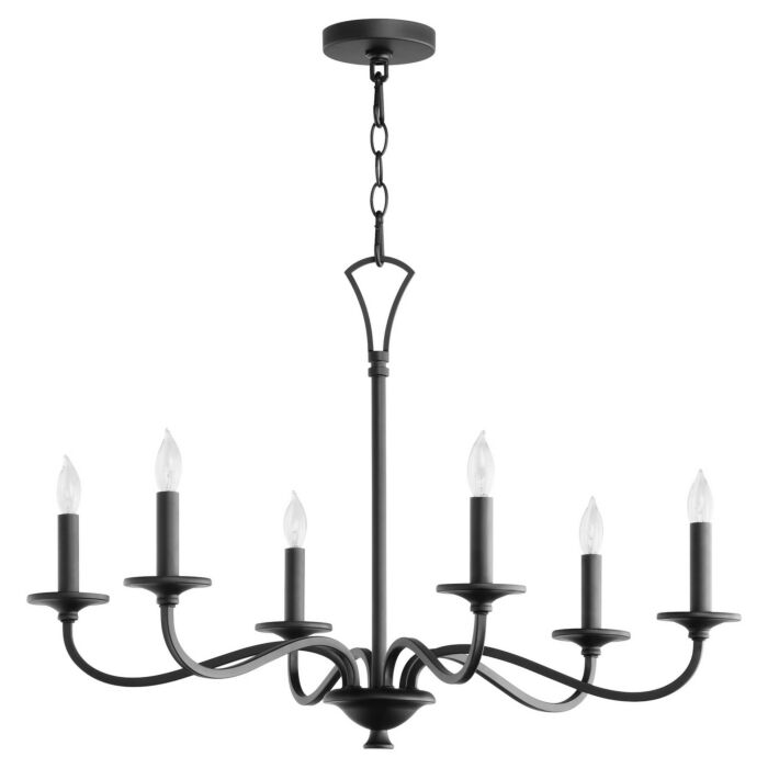 Six Light Chandelier by Quorum
