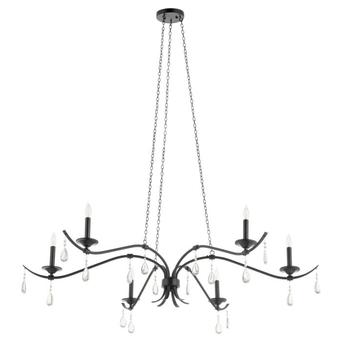 Six Light Chandelier by Quorum