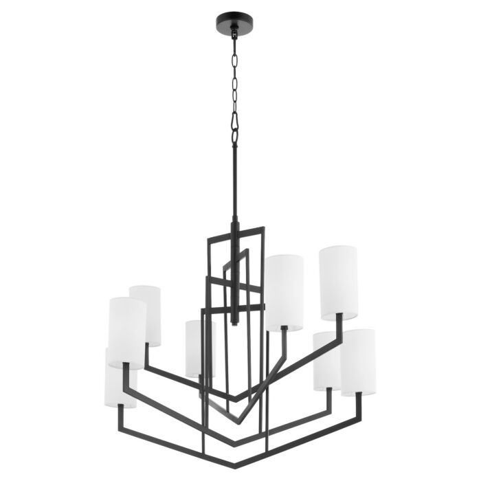 Eight Light Chandelier by Quorum