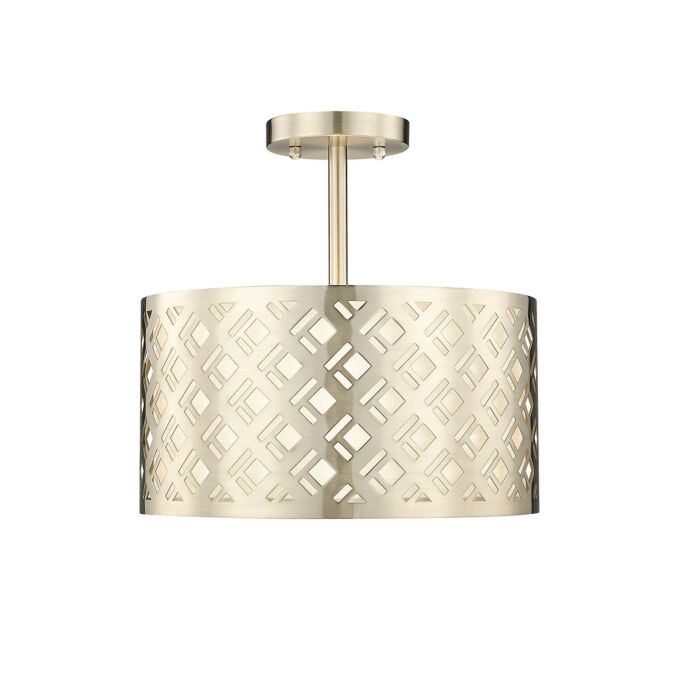 Two Light Semi Flush Mount by Millennium