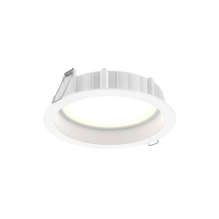 1-Light Recessed Panel in White