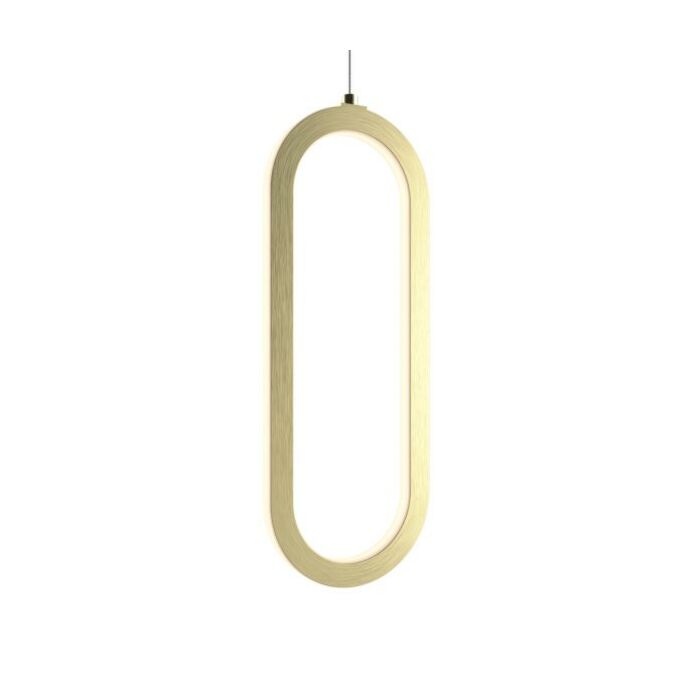 1-Light Pendant in Gold