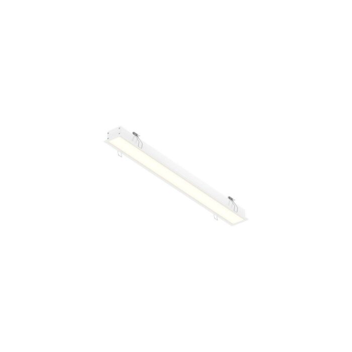 1-Light Linear Recessed in Matte White